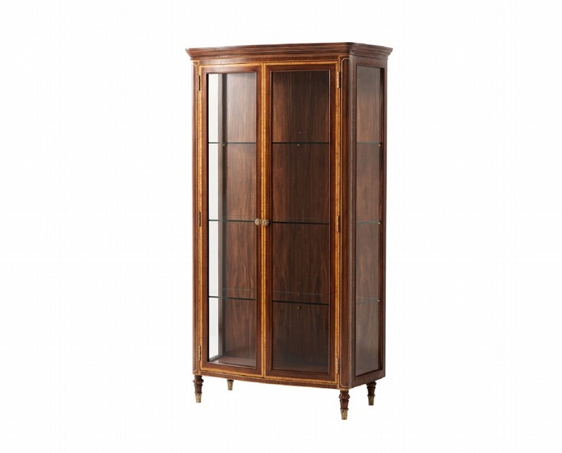 The English Cabinetmaker イングリッシュ キャビネットメーカー ディスプレイキャビネット 【SC61009】