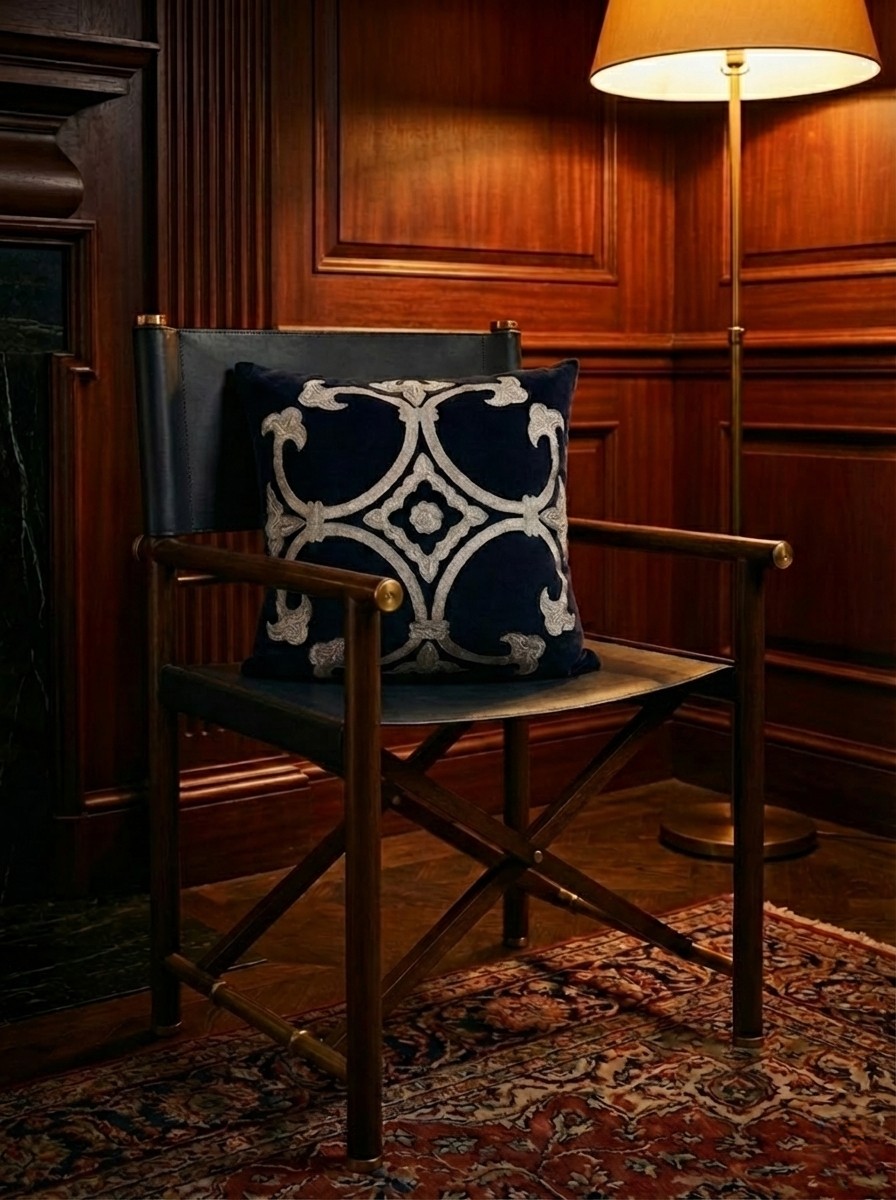 THEODORE ALEXANDER セオドア アレキサンダー ディレクターズチェア 【TA42043.0DXC】