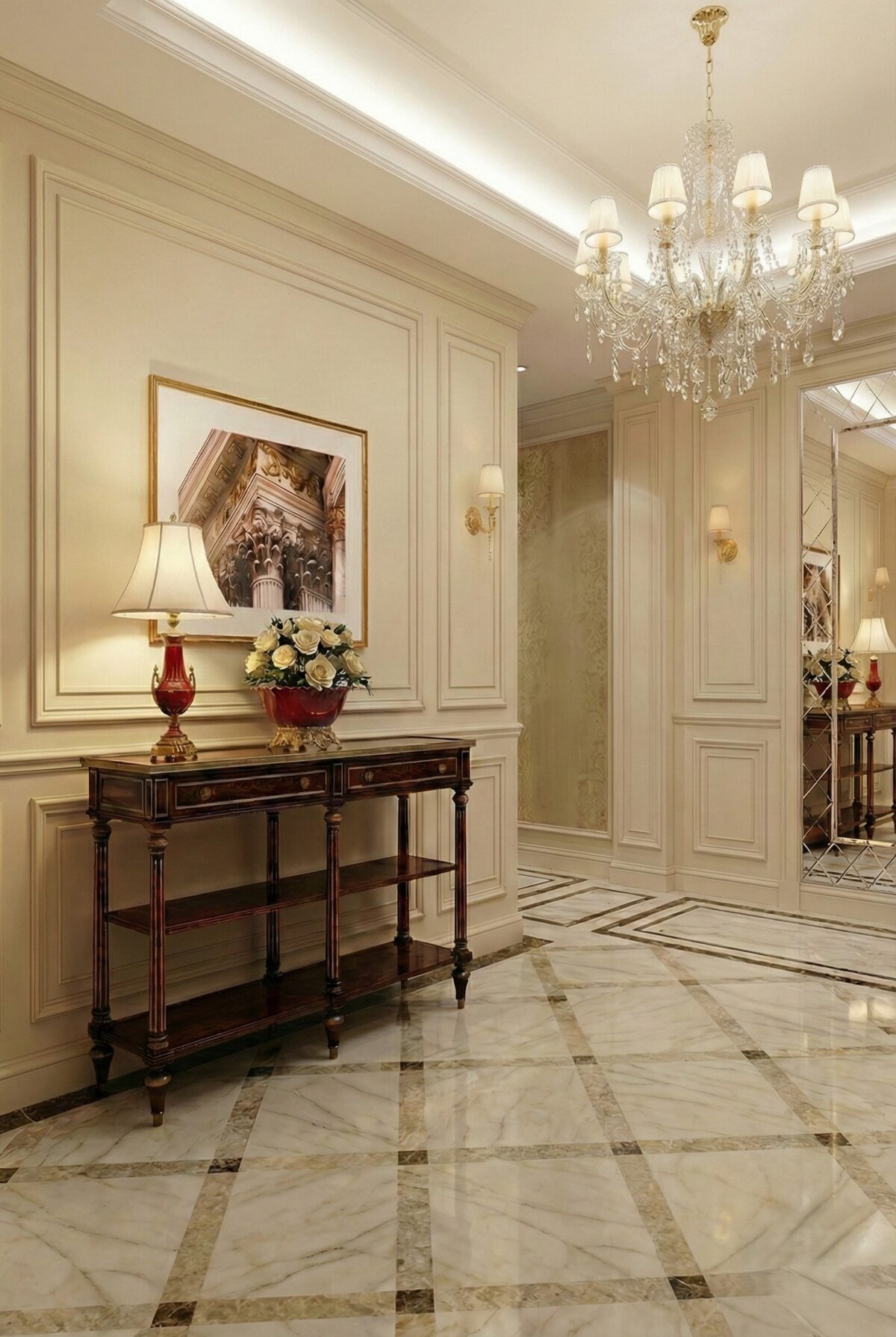 THEODORE ALEXANDER セオドア アレキサンダー コンソールテーブル 【M5305-092】