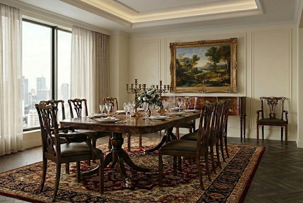 The English Cabinetmaker イングリッシュ キャビネットメーカー サイドボード 【M5305-214】