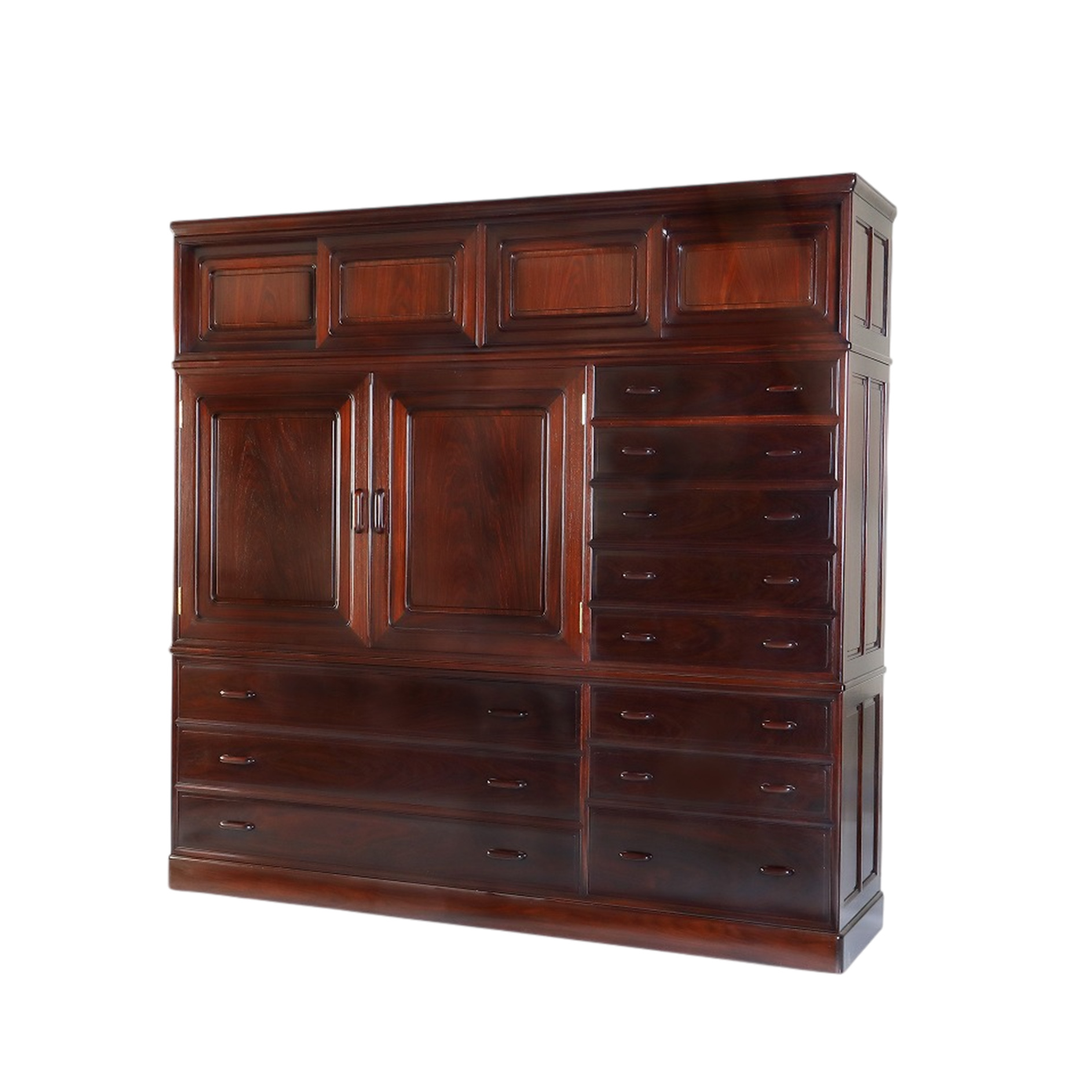 紫檀衣装間箪笥 【好斉作】 【k001】 - ロンドン エクスプローラーズ