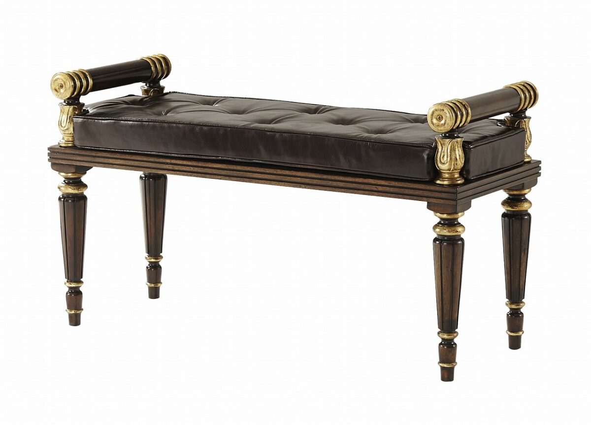 THEODORE ALEXANDER セオドア アレキサンダー スツール 【RE44006DC】