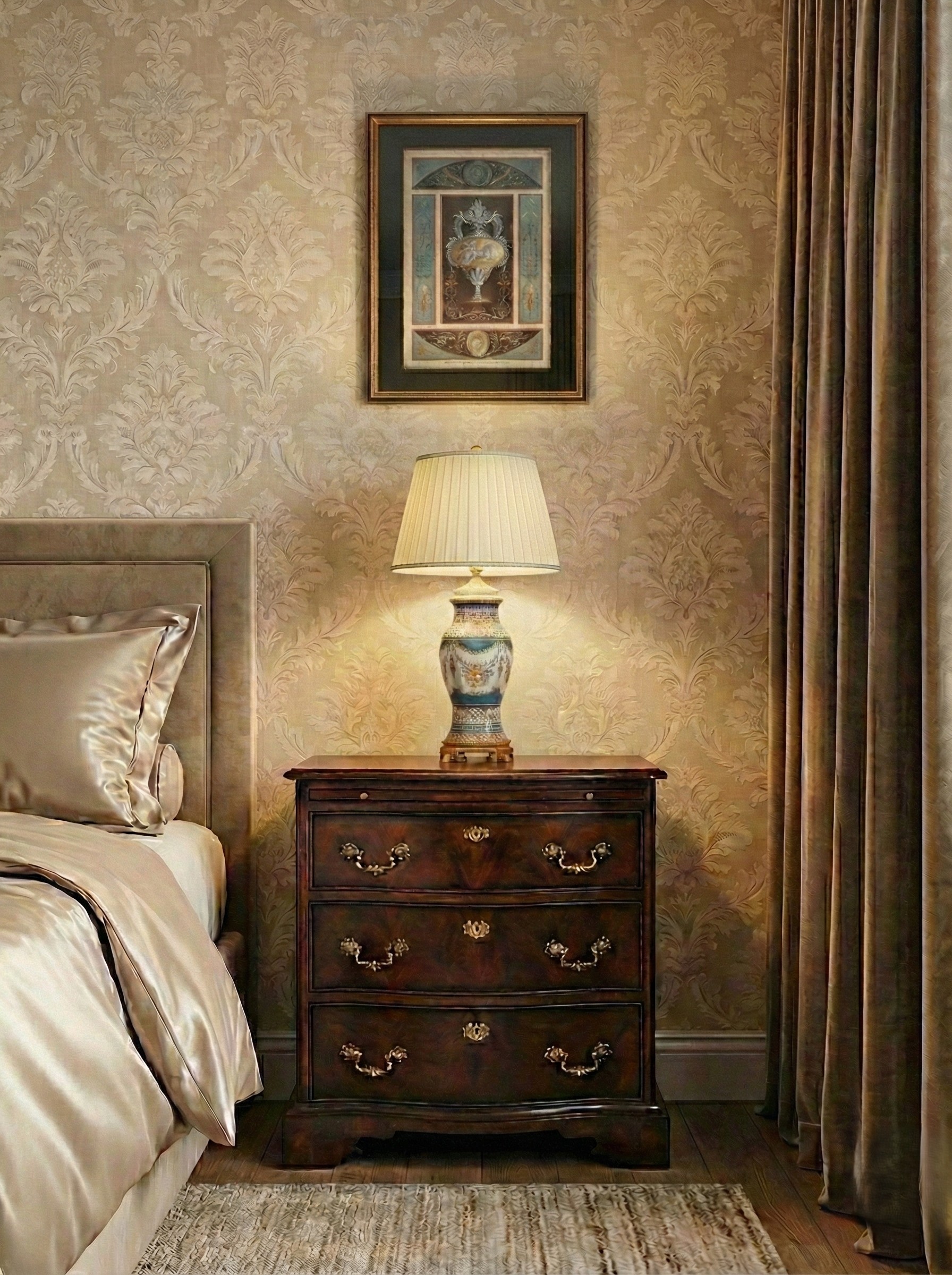 テーブルランプの配置例