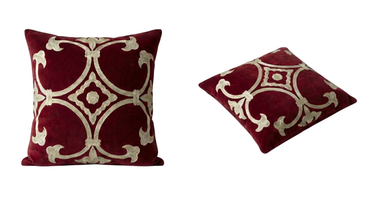 London Explorers Collection ロンドン エクスプローラーズ コレクション クッション（レッド） 【HC-CS 1774/7】