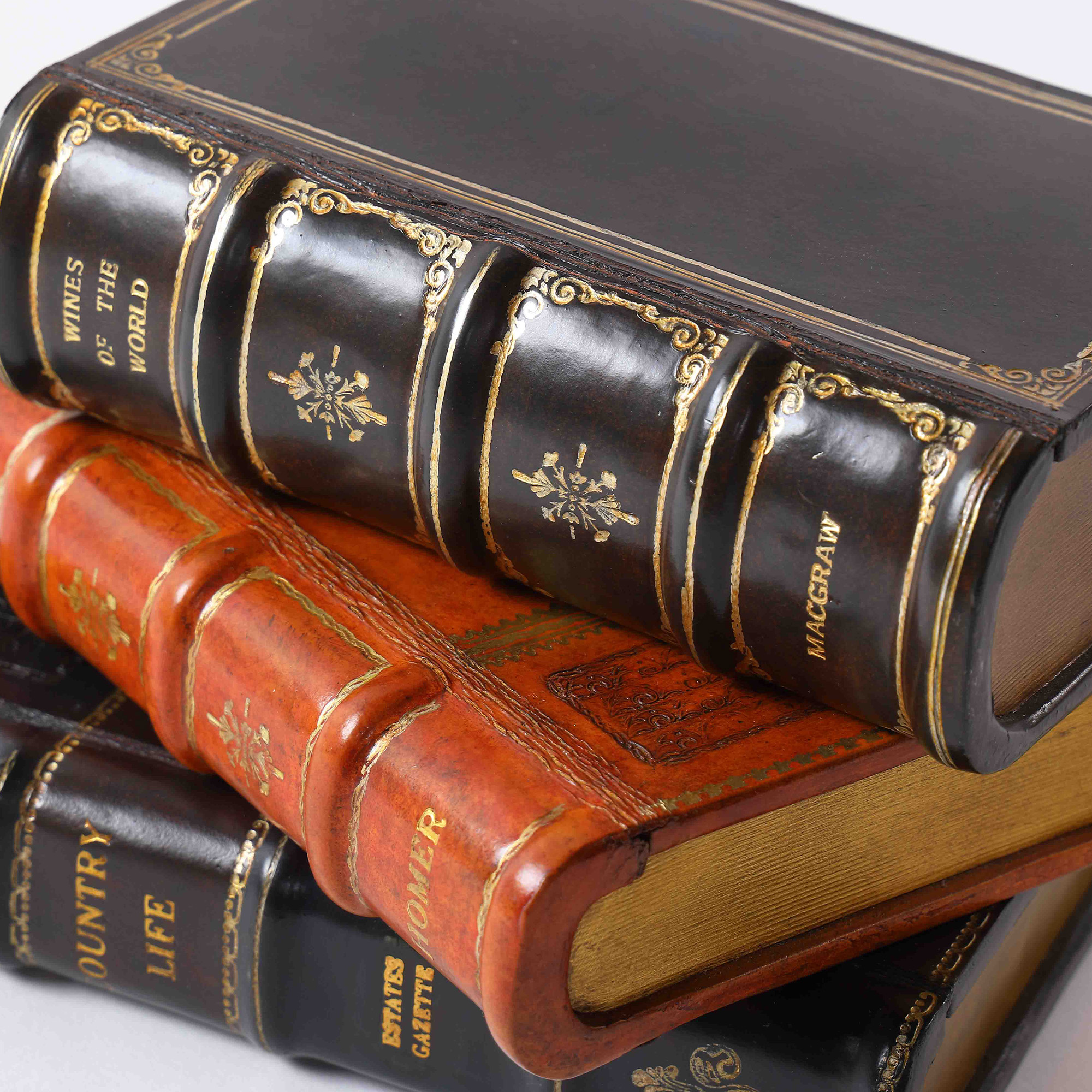 ゴールドラッカー仕上げ 高級ジュエリーボックス