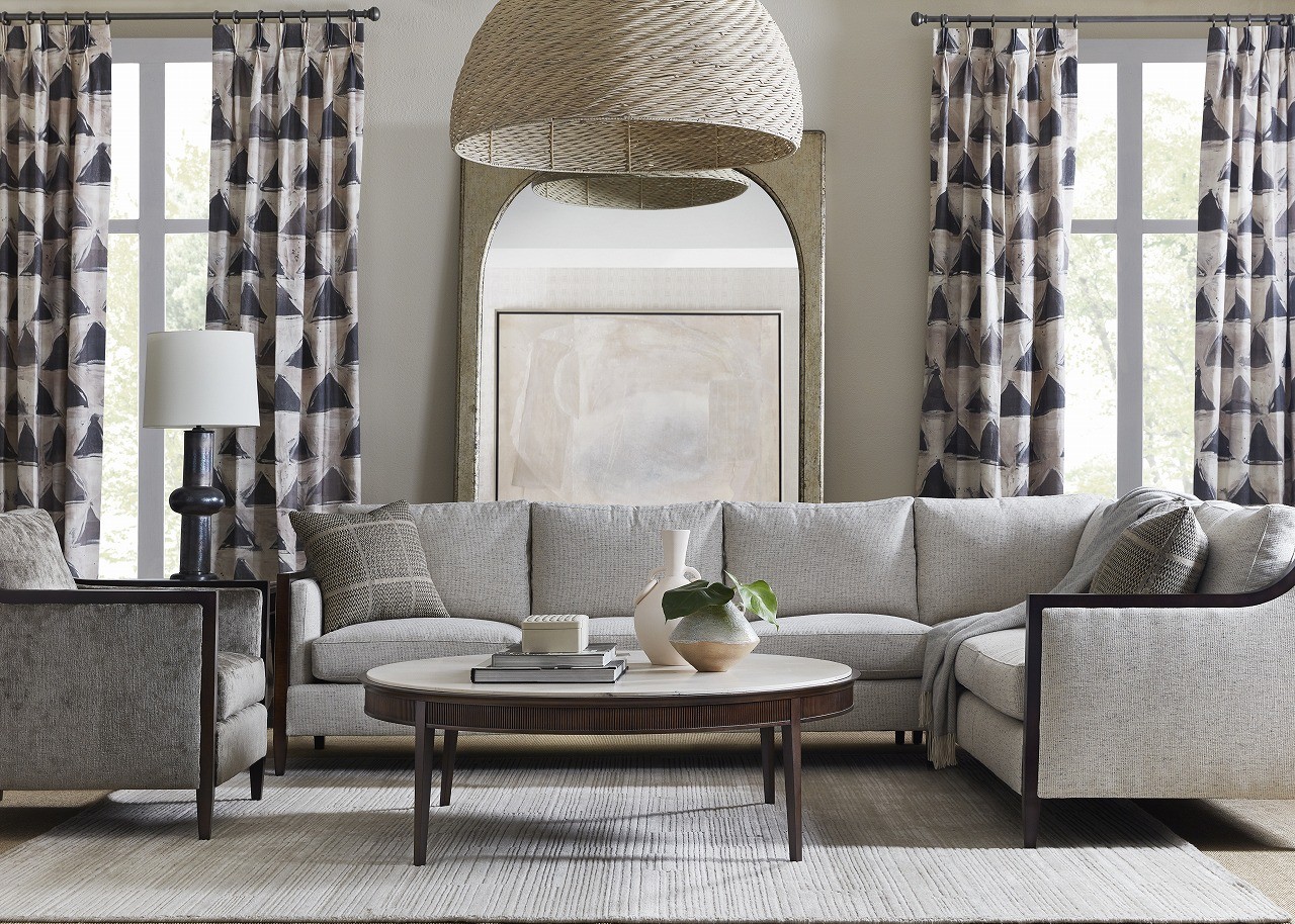 高級感のあるリビングコーディネート