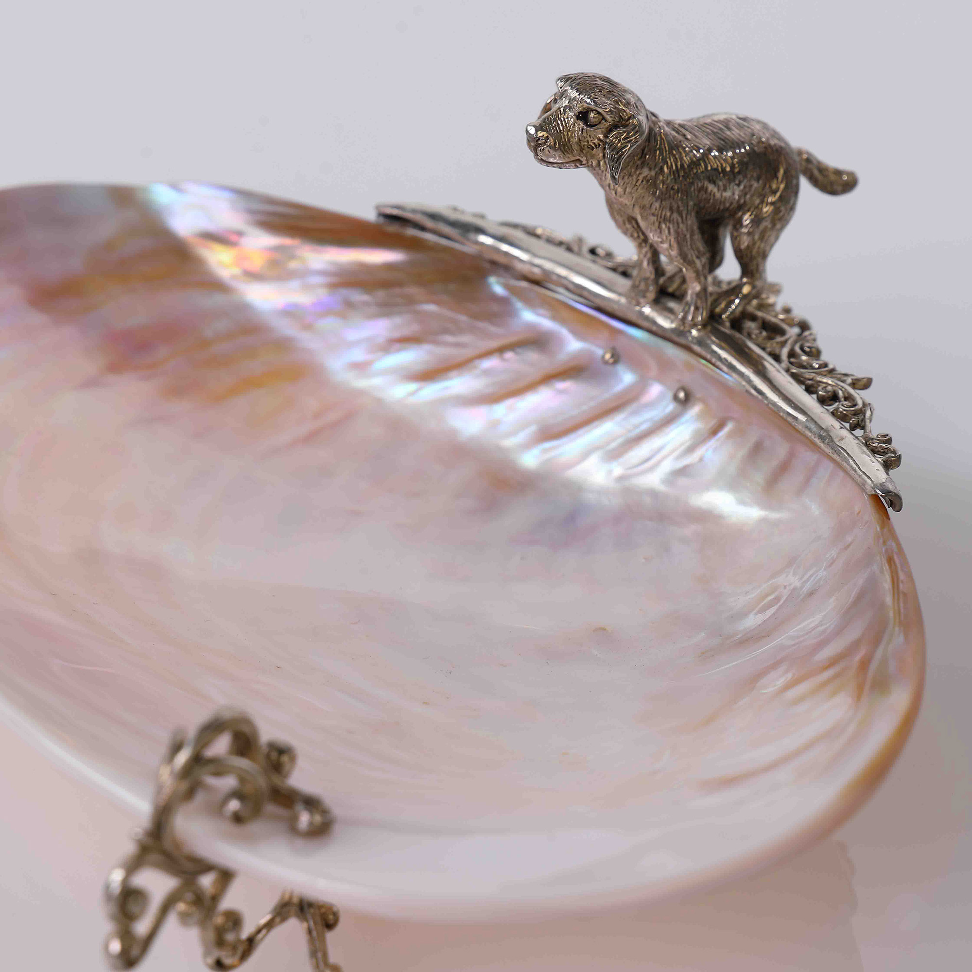 マザーオブパール 縁起物 置物