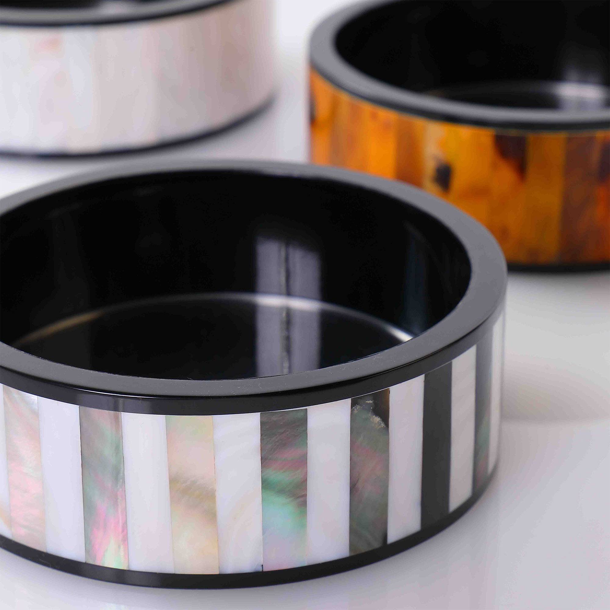 黒蝶貝 高級トレイ