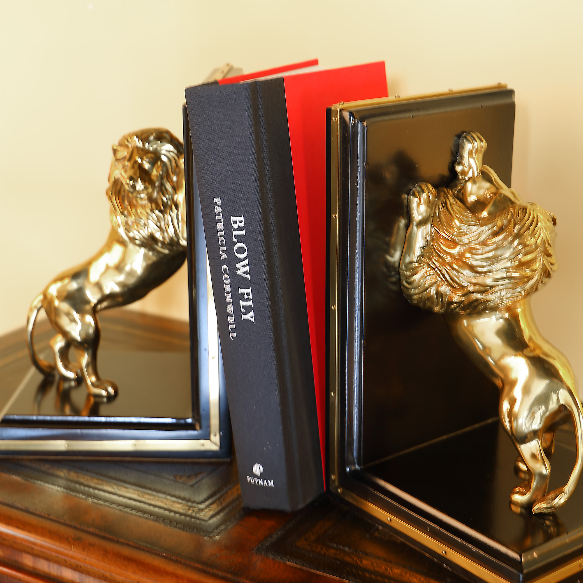 真鍮 ブックエンド